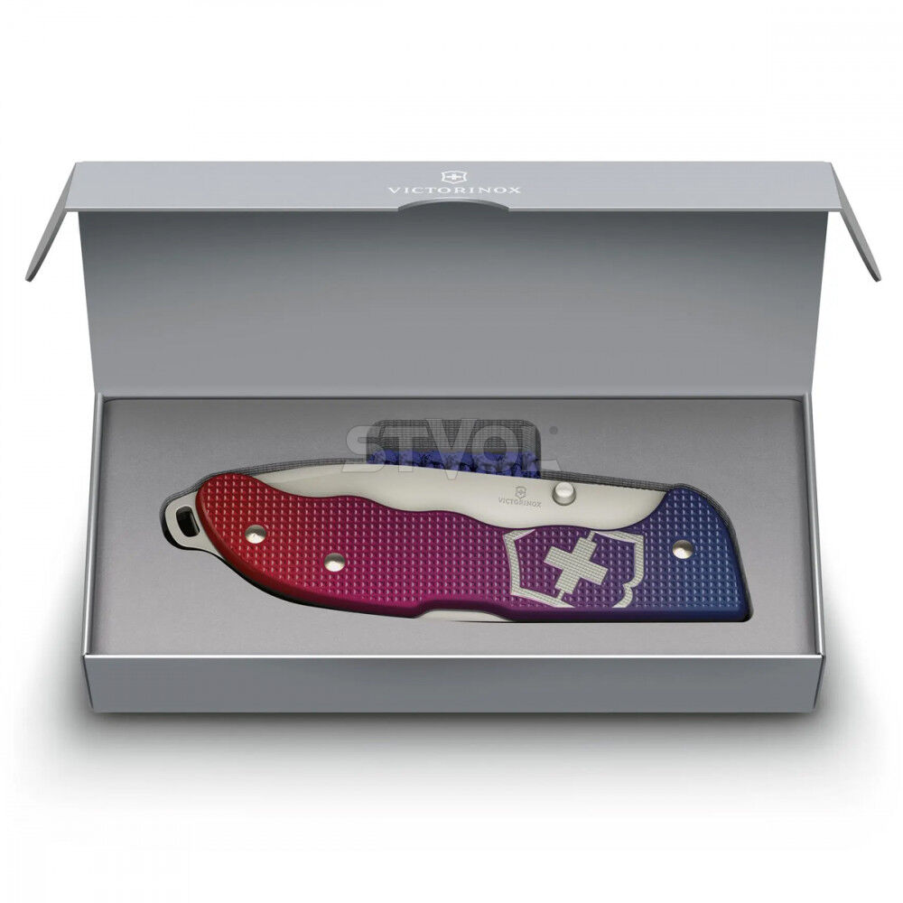 Нож Victorinox Evoke Alox, сине-красный Фото 6