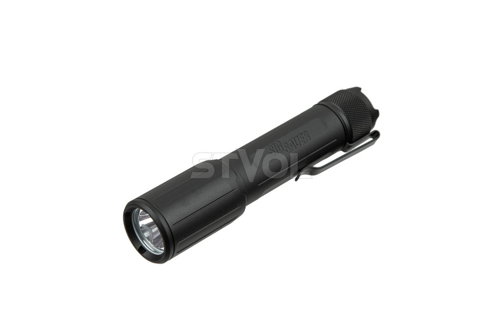 Ліхтар Sig Optics FOXTROT-EDC, FULL-SIZE, RECHARGEABLE, HANDHELD FLASHLIGHT, WHITE LIGHT, BLACK фото