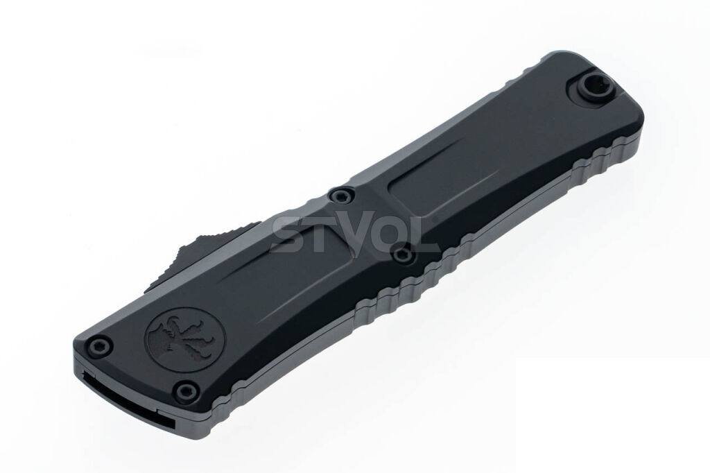 Ніж Microtech Combat Troodon Gen III OTF, bowie tactical, чорний фото 4