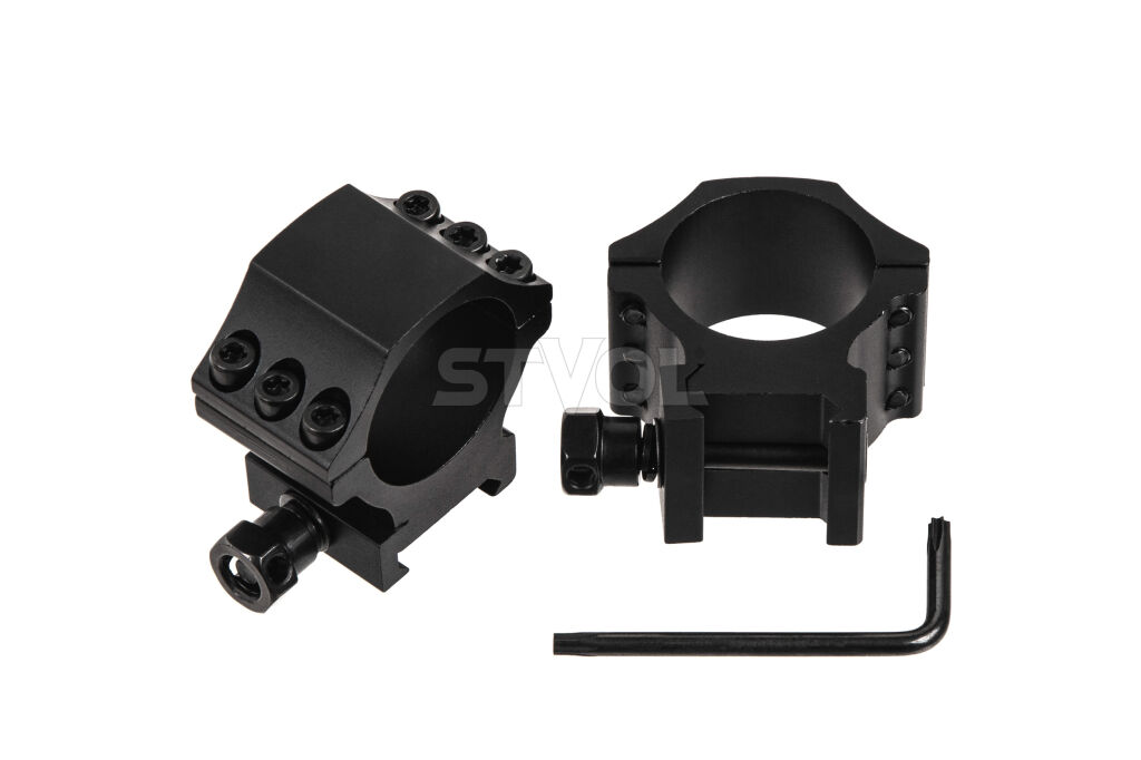 Кільця Vector Optics X-ACCU 30 мм Weaver низькі фото 3