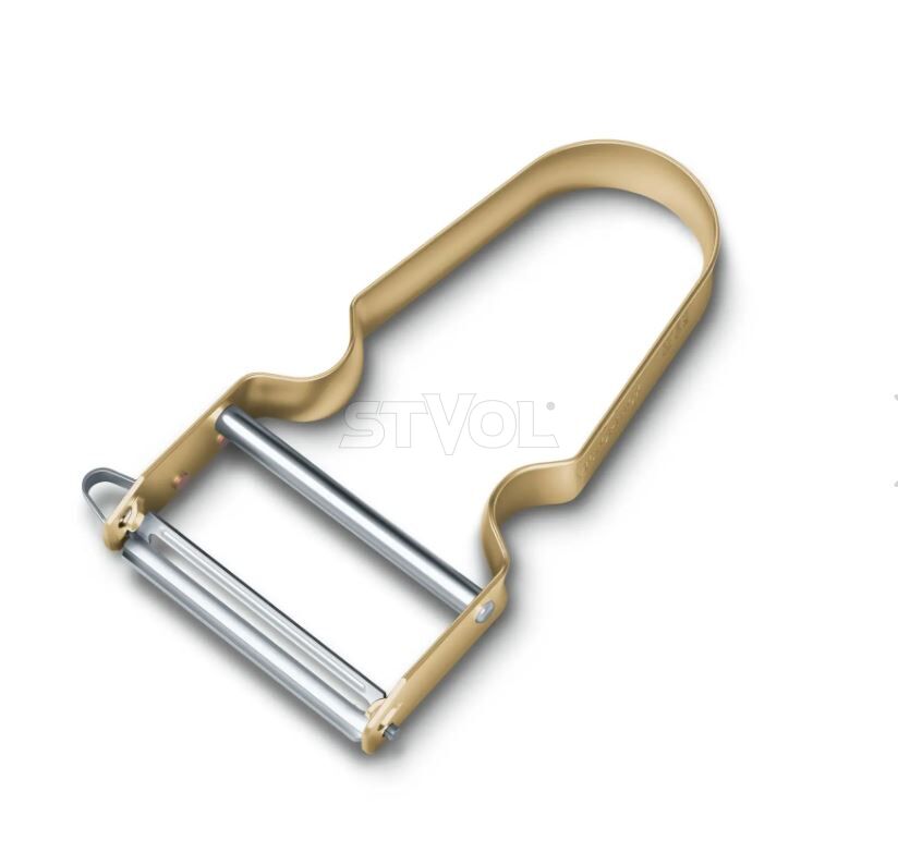 Овощечистка Victorinox REX Cashew, бледно-желтая, односторонняя гладкая РК Фото 2