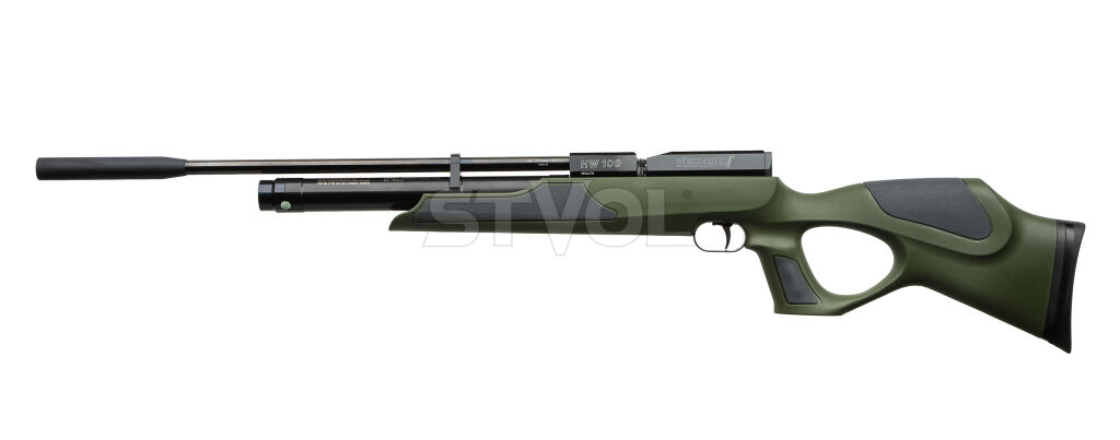Пневматическая редукторная РСР винтовка Weihrauch HW 100 T Synthetic stock кал. 4,5