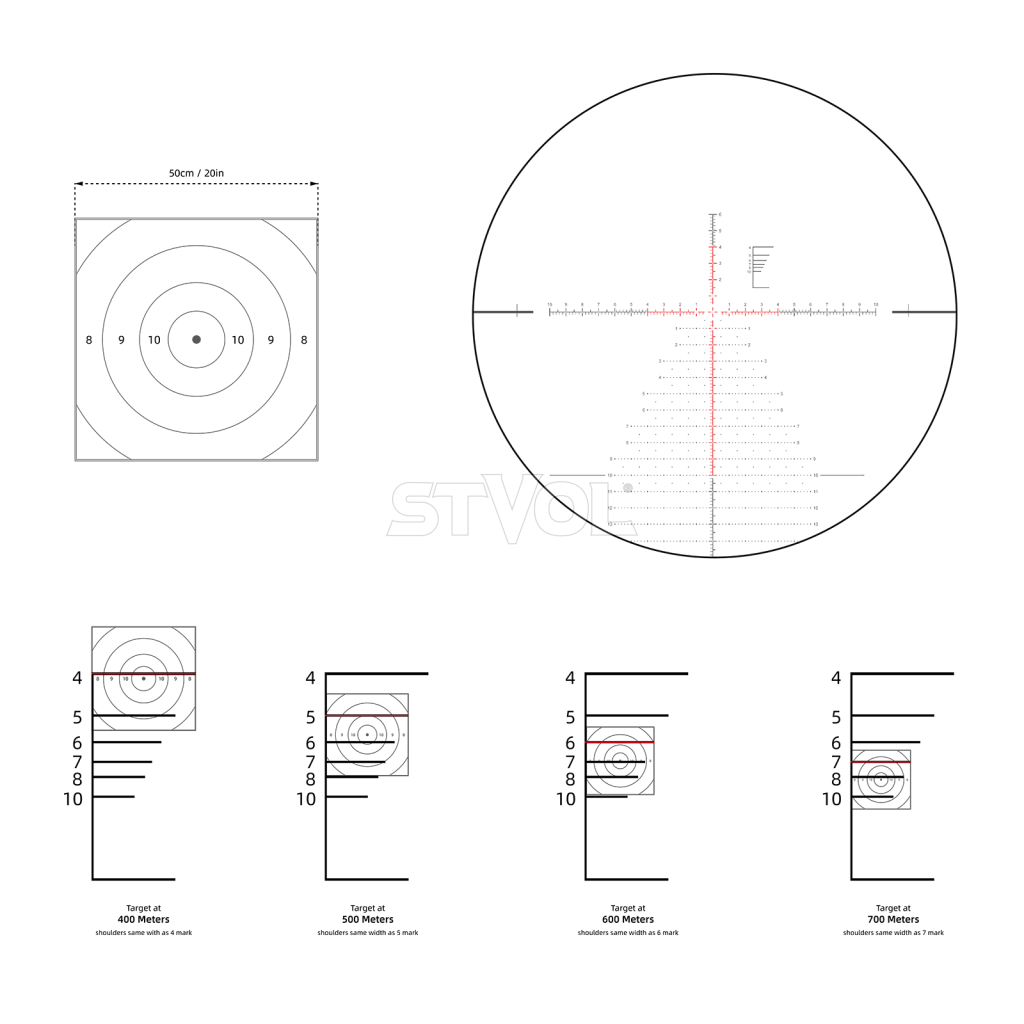 Прицел оптический Vector Optics Continental X6 6-36x56 (34 мм) FFP illum. VEC-MBR2 Фото 3