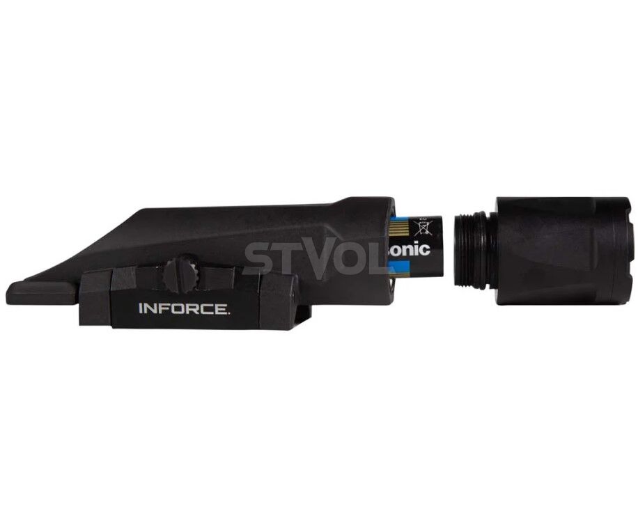 Подствольный фонарик INFORCE WMLX, Black Body, Primary LED: White; Secondary LED: IR Gen3 Фото 2