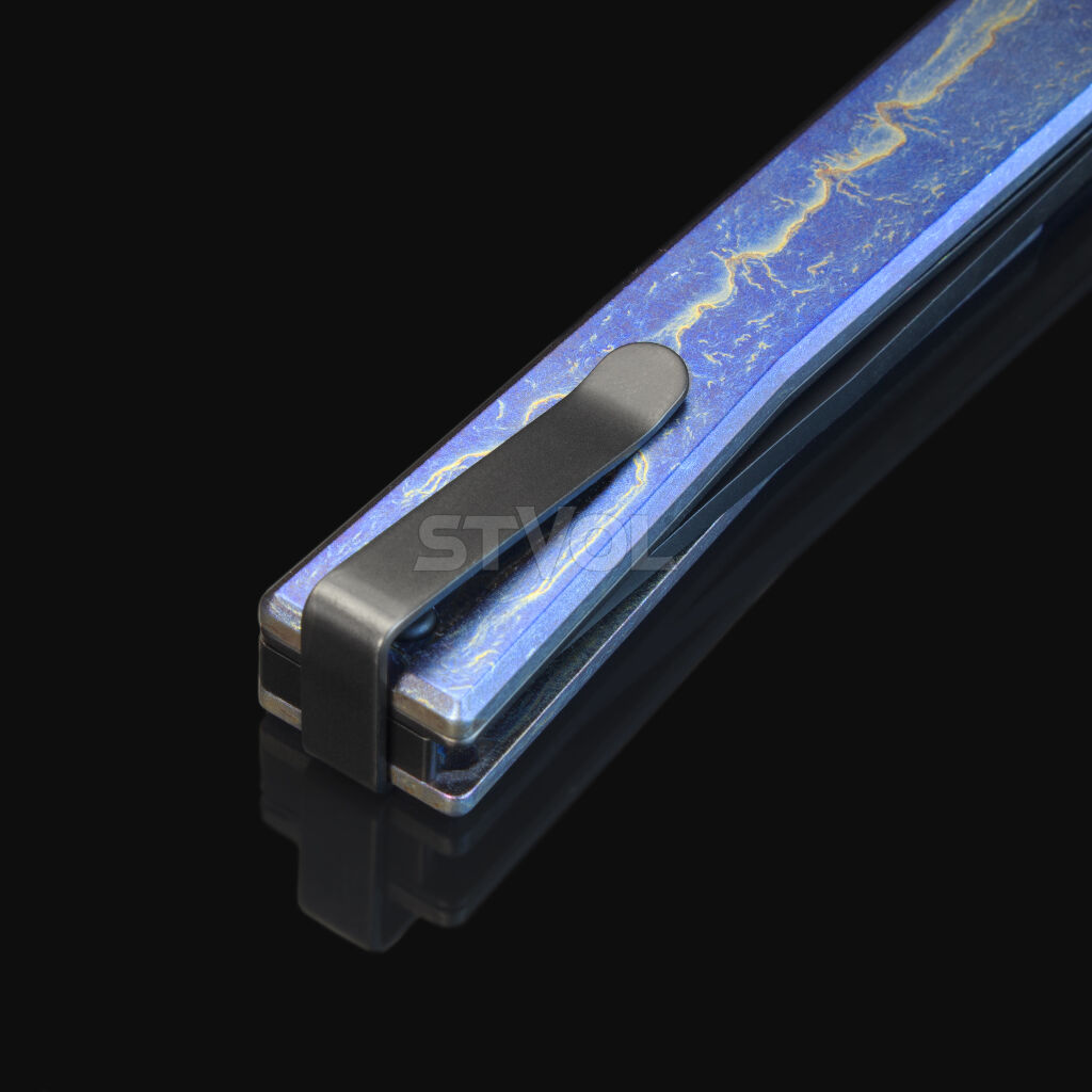 Ніж Ocaso "Solstice", Anodized titanium, Black фото 3