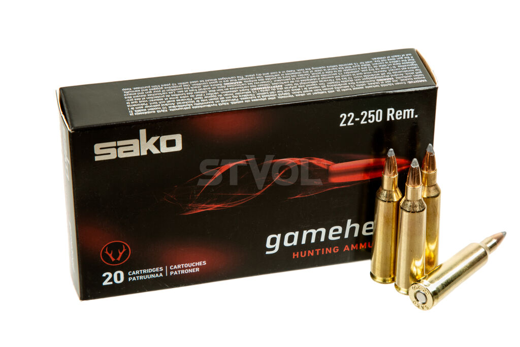 110G Патроны Sako Gamehead 22-250 SP 3,56гр (20шт)