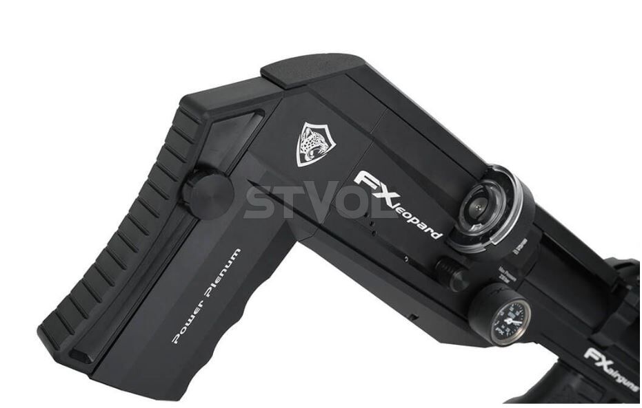 Пневматична редукторна гвинтівка FX Airgun Leopard Black Sniper Tube .177 кал фото 7