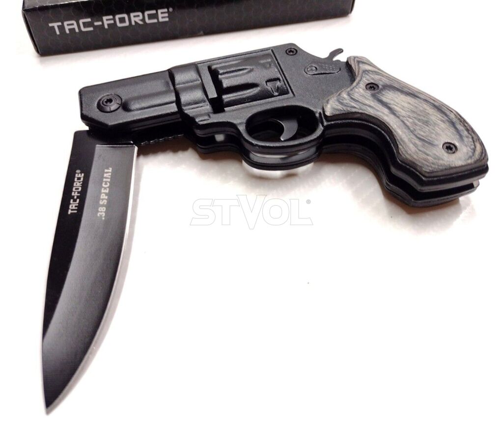 Нож Tac-Force с рукоятью в виде пистолета Фото 5