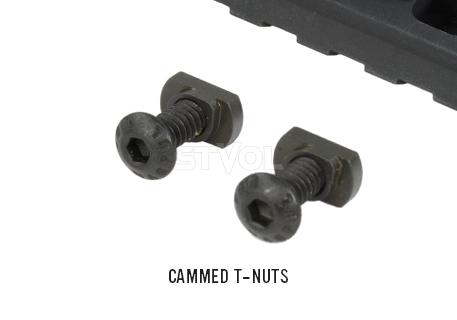 Планка Пікатінні Magpul Polymer 7 Slots M-Lok Systeme - Black фото 7