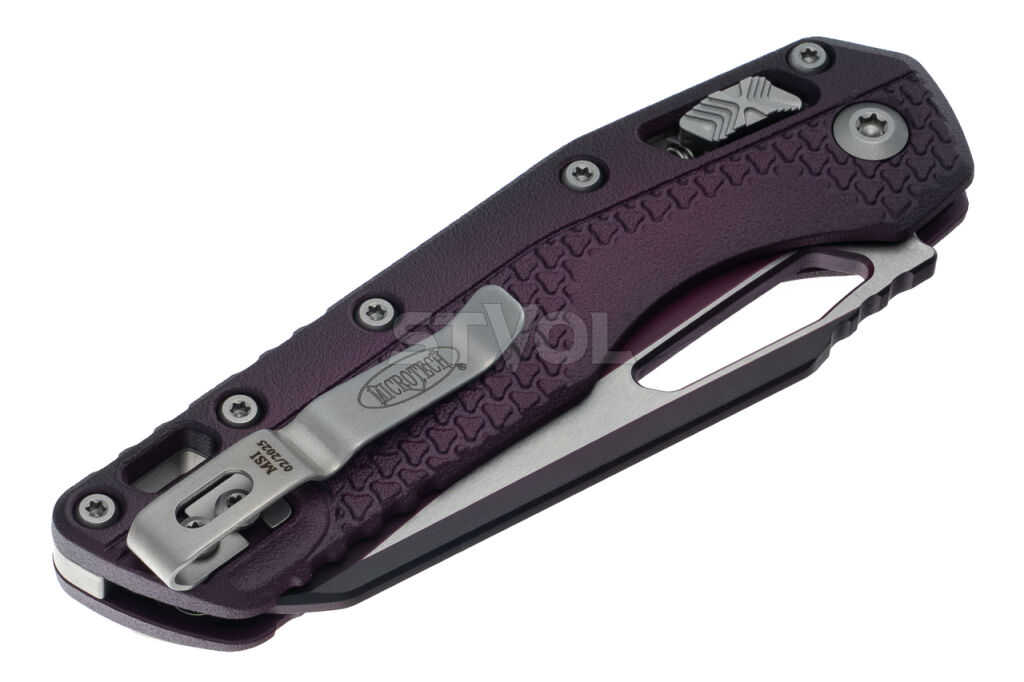 Ніж Microtech MSI SE Standard Polymer Cerakote Faded Sangria фото 4