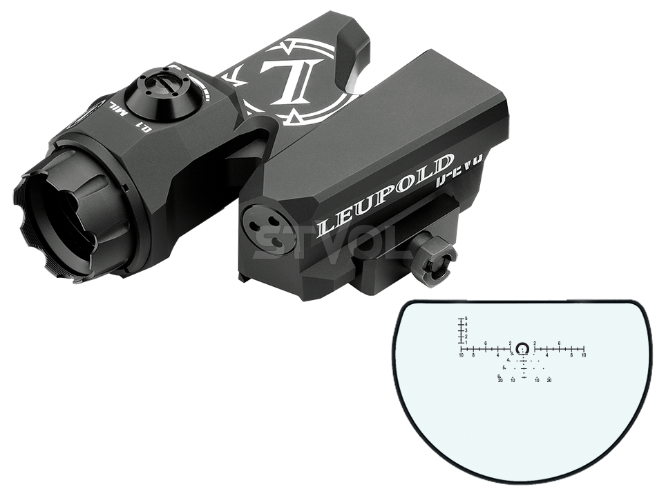 Комплект прицел коллиматорный Leupold D-EVO 6x20mm + Leupold LCO Red Dot Фото 2