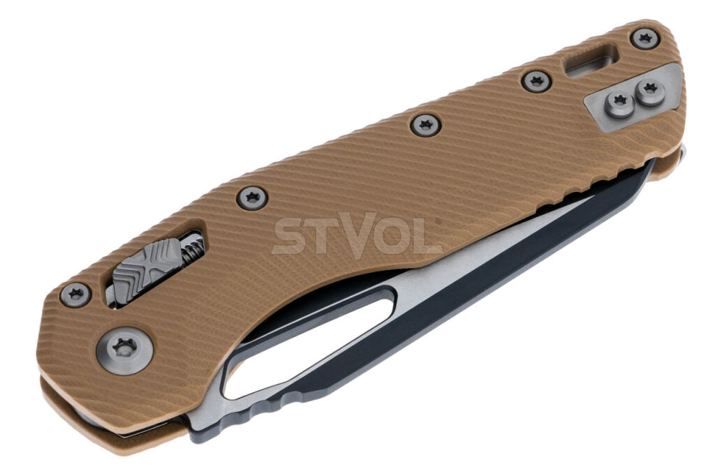 Ніж Microtech MSI SE, fluted black, G10, tan фото 3