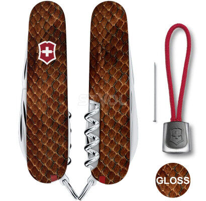 Ніж Victorinox Swiss Army Spartan Design Шкіра кобри фото 2