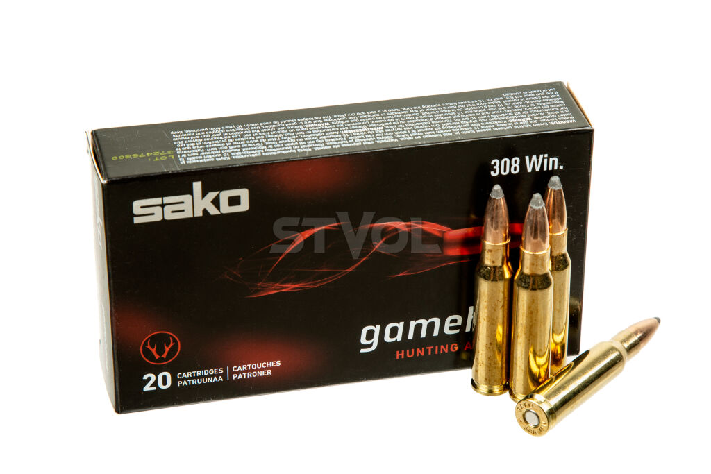 Патроны Sako Gamehead 308Win SP 9,7 гр (20шт.)