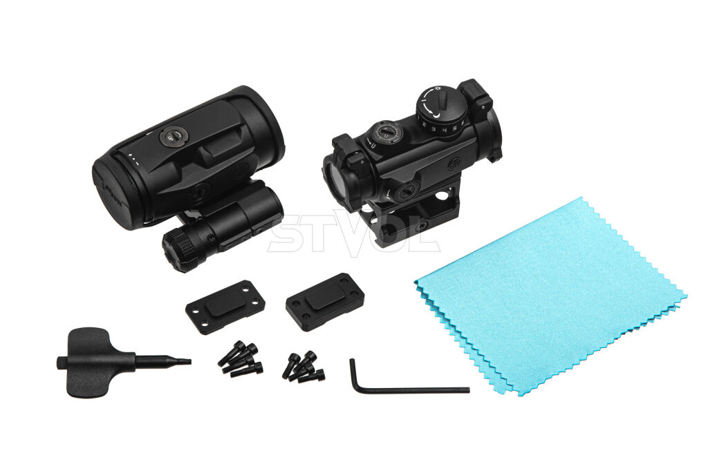 Комплект Sig Optics колiматор ROMEO-MSR 2 MOA RED DOT та магнiфер  JULIET3-MICRO 3X22MM фото 7