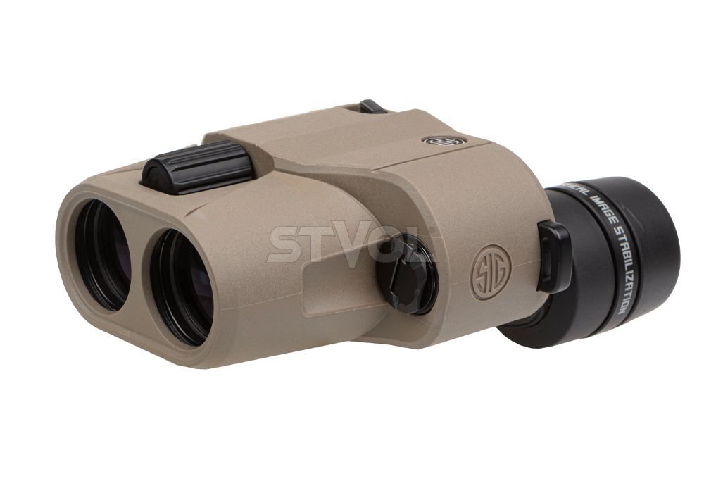Бінокль Sig Optics ZULU6 HDX 10x30MM IMAGE STABILIZED, FDE фото