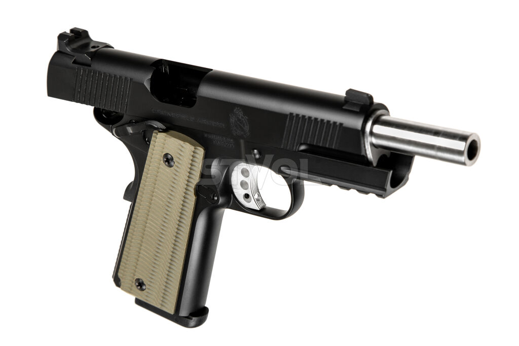 Пістолет спортивний Springfield 1911 Operator 9mm 5" black фото 8