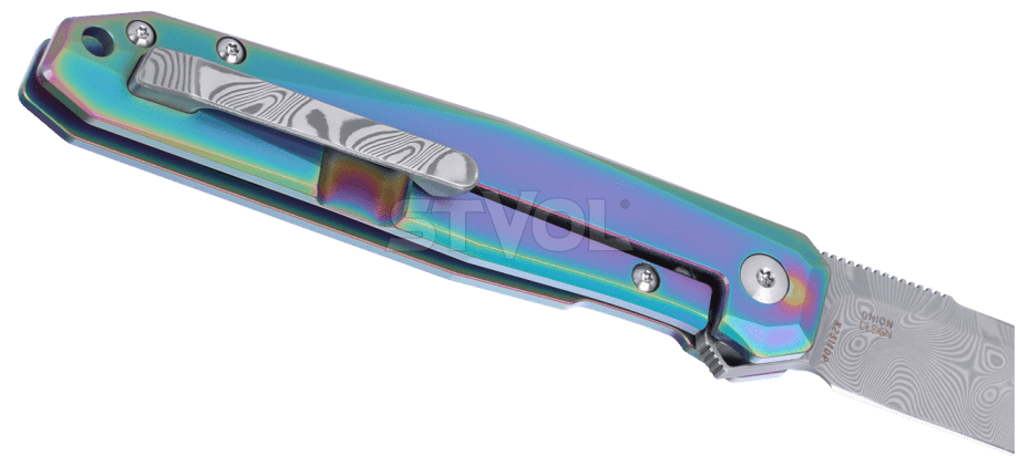 Ніж CRKT "Facet™ Titanium Iridescent" фото 4