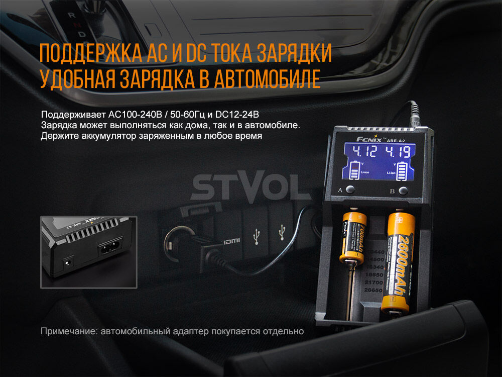 ARE-A2 Зарядное устройство Fenix ARE-A2 фото 9