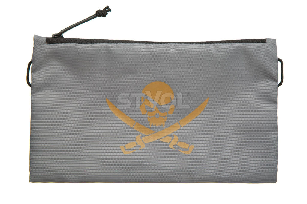 Подсумок GearLab GPocket 23x14cm, grey, принт jroger