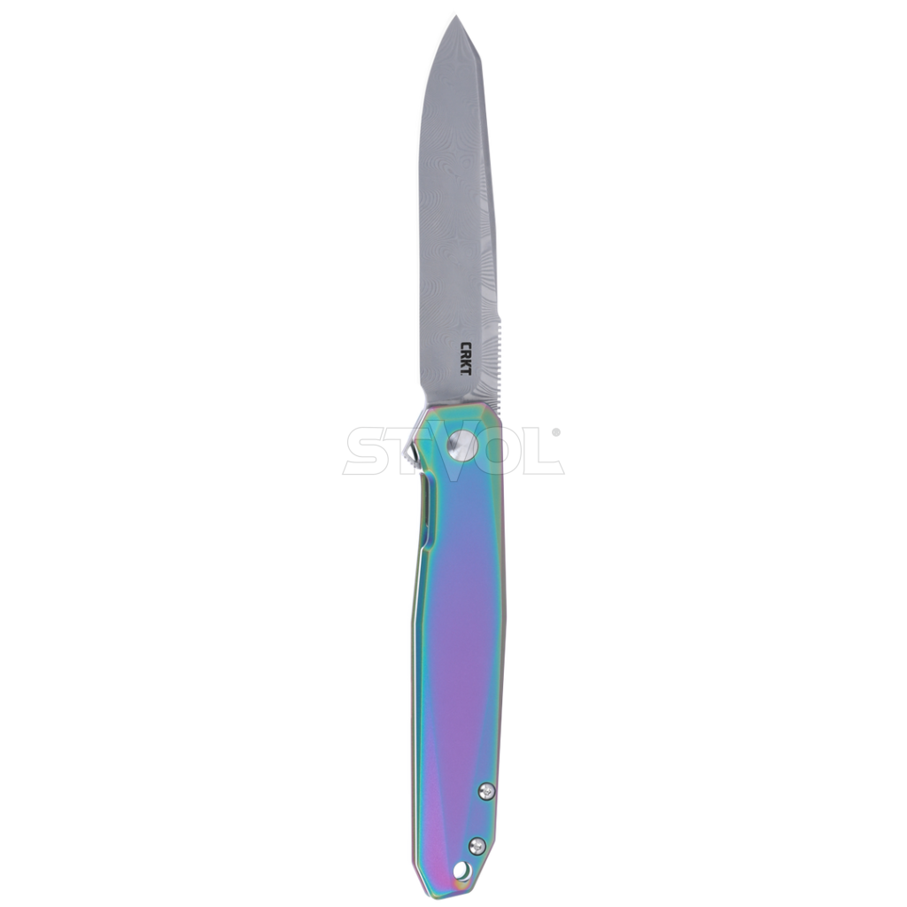 Ніж CRKT "Facet™ Titanium Iridescent" фото