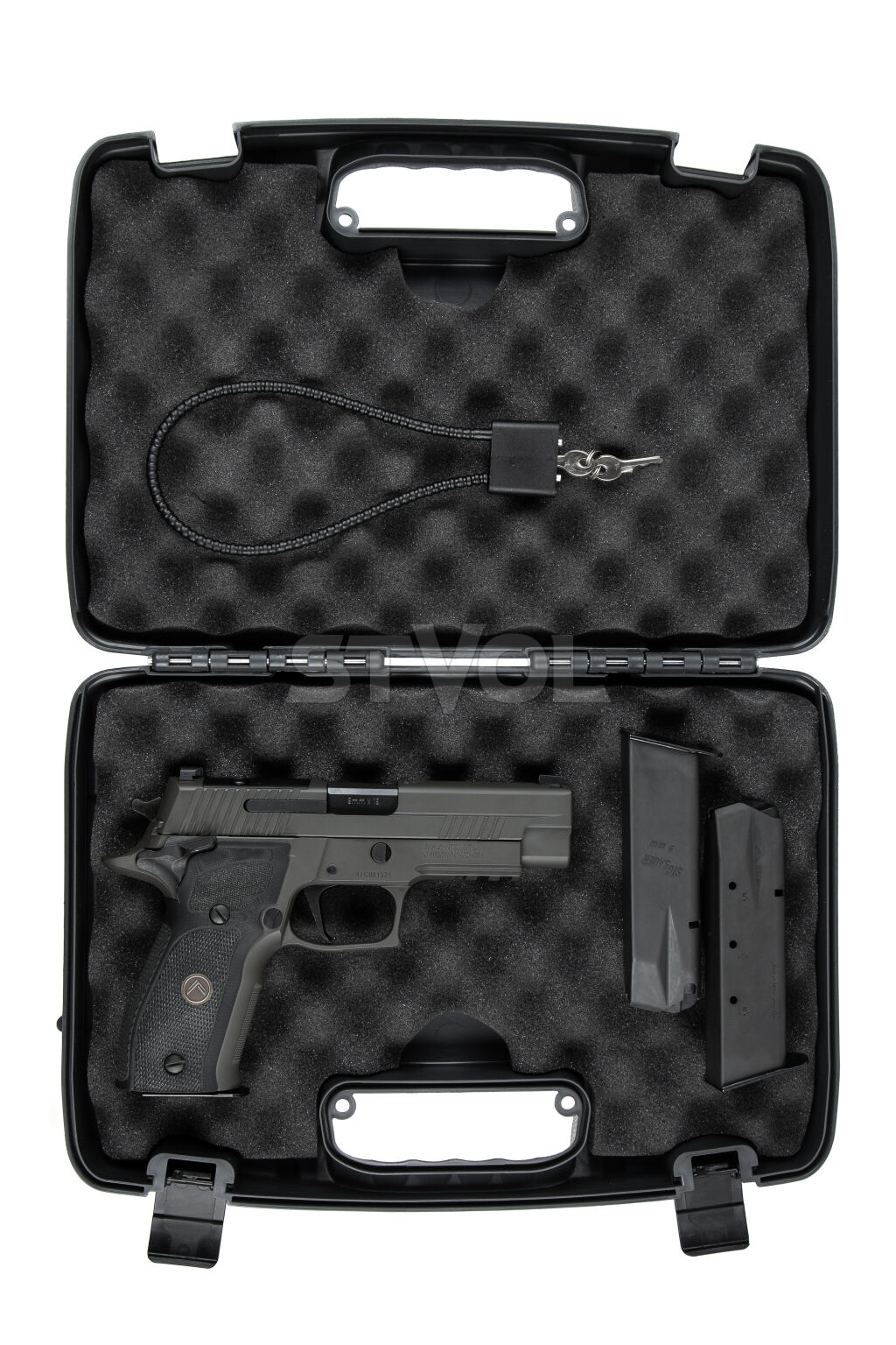 Пистолет спортивный Sig Sauer P226 9MM, 4.4IN, LEGION GRAY, BLACK G10, (3) 15RD STEEL MAG, OR Фото 7