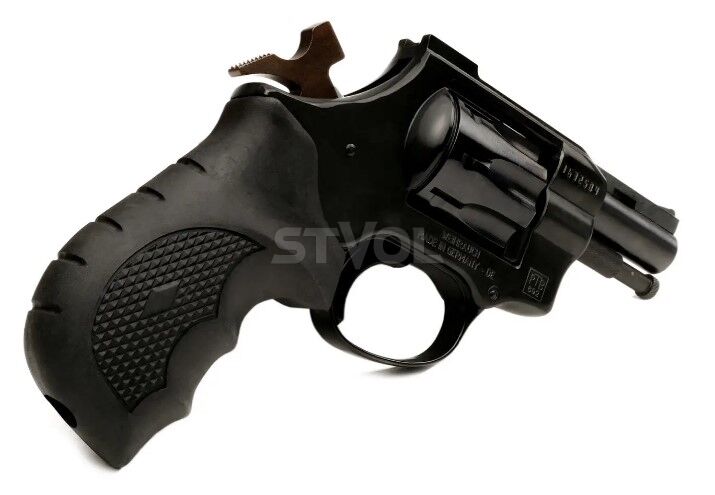 Револьвер под патрон флобера Weihrauch HW4, кал.4, 2,5" Combat grip Фото 6