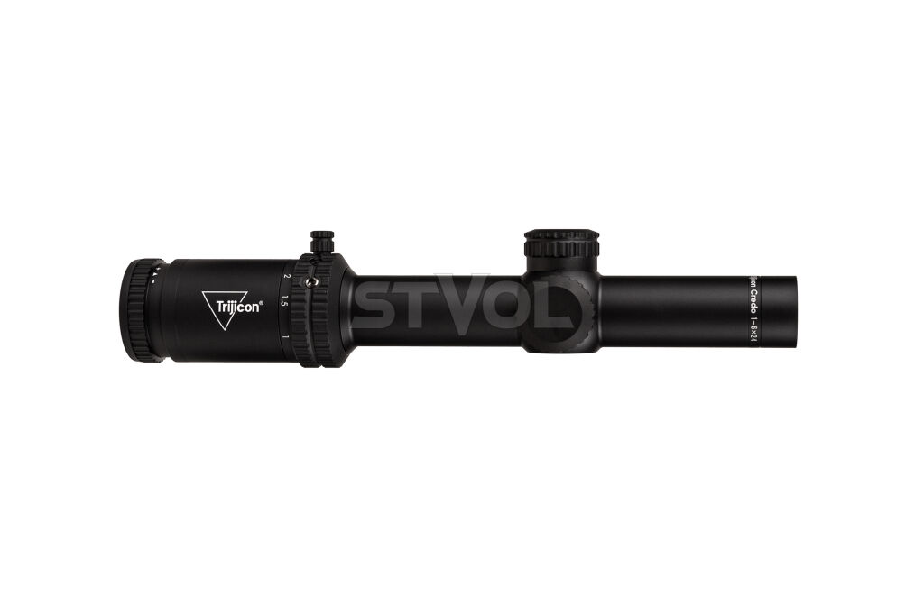 Приціл оптичний TRIJICON Credo 1-6x24 (30 мм) illum. MRAD Segmented Circle FFP Red фото 4