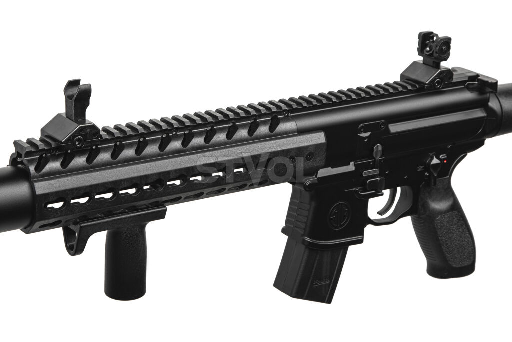 Пневматическая винтовка Sig Sauer MCX BLK с приц. Micro Red Dot, кал.177 Фото 5