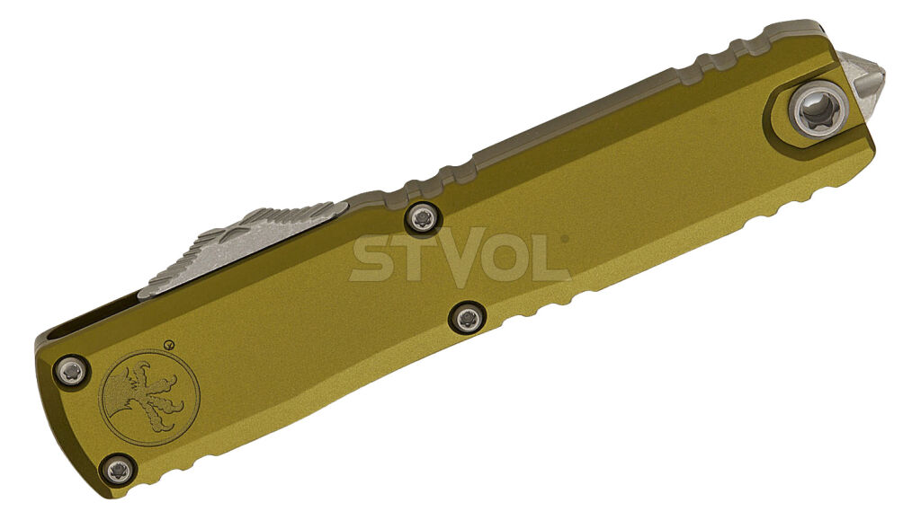 Ніж Microtech Ultratech Gen IV OTF полусеррейтор S/E Apoc OD Green фото 3