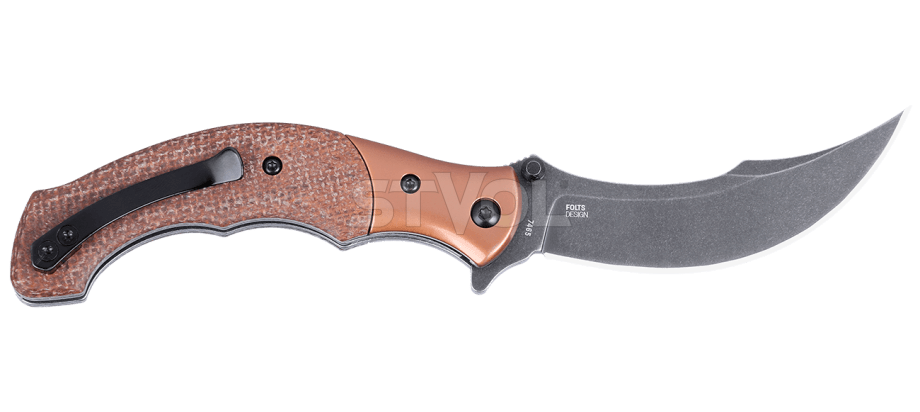 Ніж CRKT "Ritual™ Compact Brown" фото 2