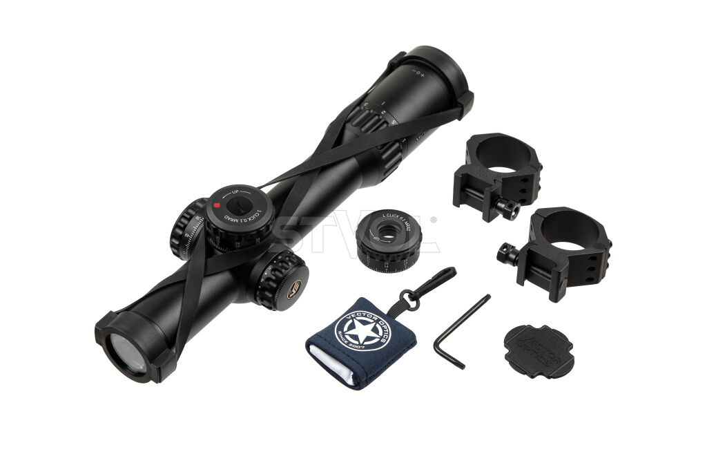 Приціл оптичний Vector Optics Continental 1-10x28 (34mm) illum. ED FFP VET-CTR фото 3