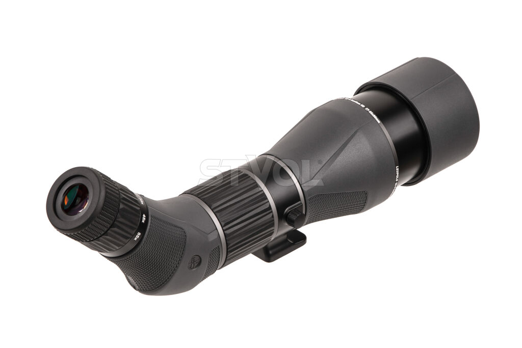 Труба підзорна Leupold SX-5 Santiam 27-55x80 кутова темно-сіра фото 2
