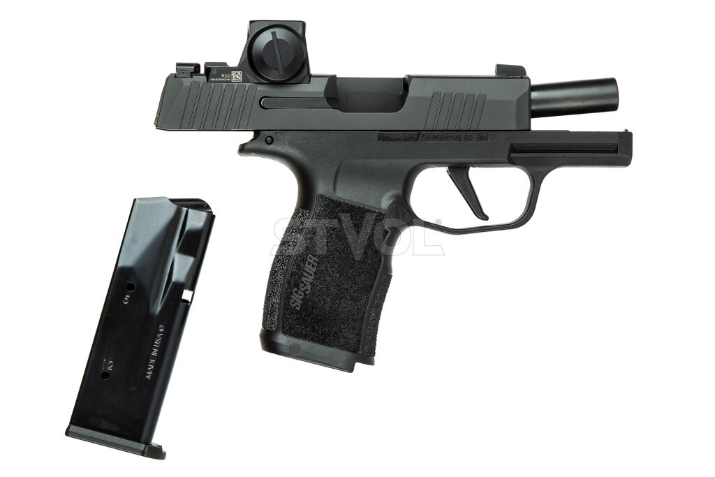 Пістолет спортивний Sig Sauer P365X 9мм, приціл ROMEO X COMPACT, (2) 12RD STEEL MAG фото 8
