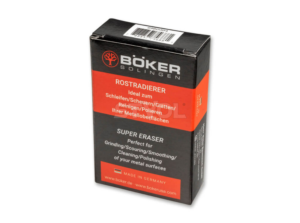 Фірмова очищувальна губка-ластик від іржі Boker фото