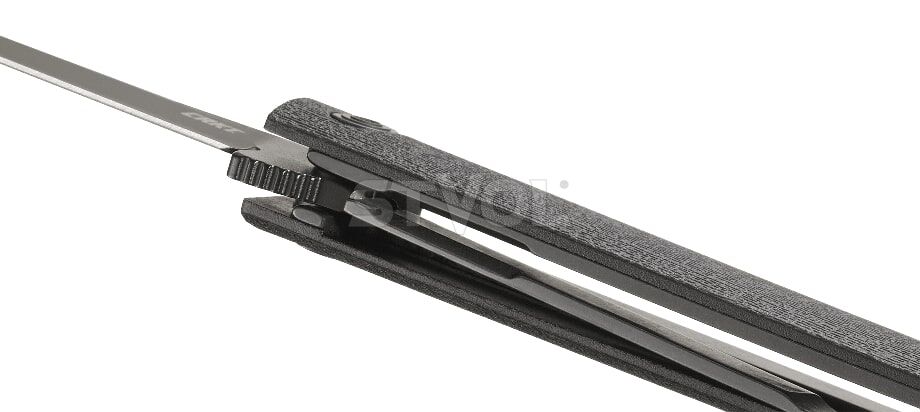 Нож CRKT "CEO Black", флиппер, чёрный Фото 8