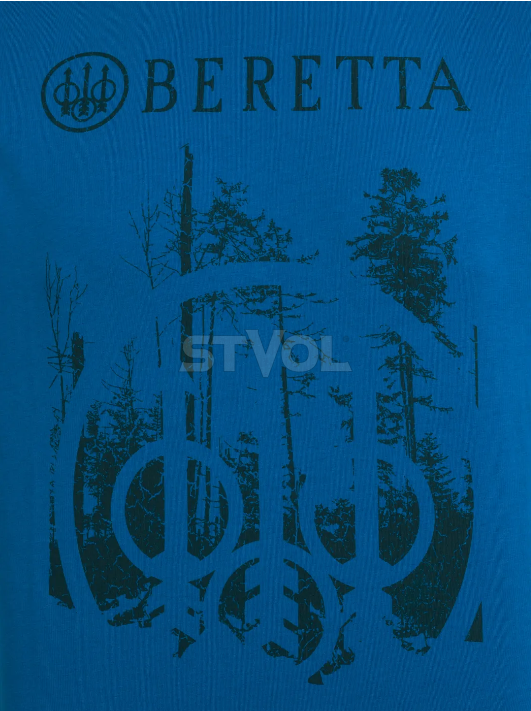 Футболка мужская Outline "Beretta" (blue) Фото 3