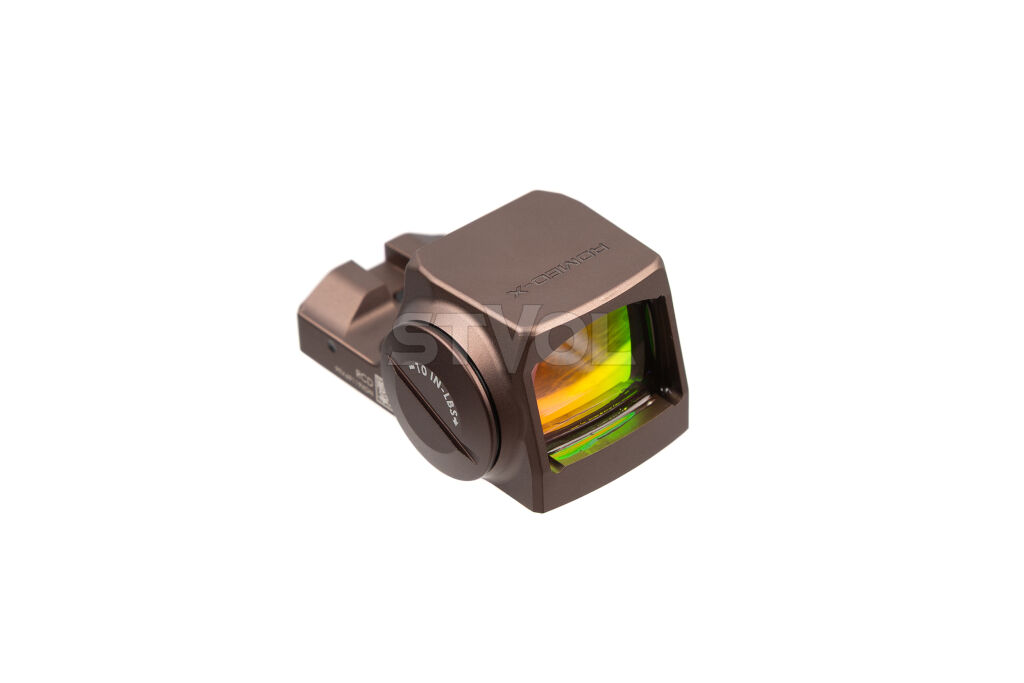 SORX1002 Прицел коллиматорный Sig Optics ROMEO-X PRO FOOTPRINT, OPEN, 2 MOA DOT&32 MOA CIRCLE, FDE фото 6