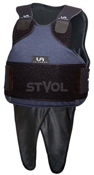 Жилет USArmor XP Regular (L) Navy + посилені пластини фото