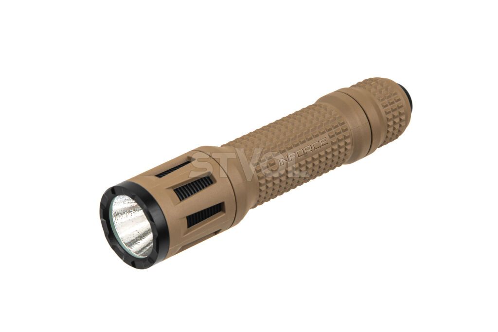 Тактический фонарик INFORCE  FDE, White LED