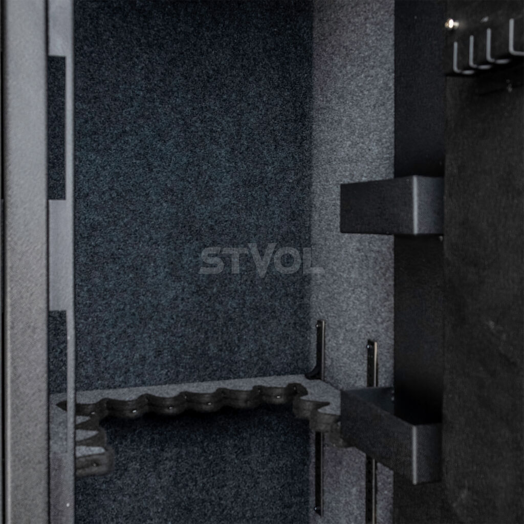 Сейф оружейный с двойными дверьми SPIKA Double Door Safe, 150х80х38 см, 108 кг Фото 9