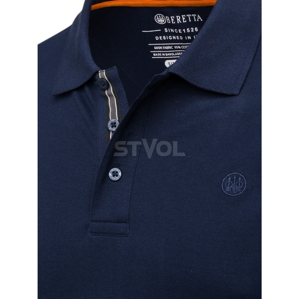 Футболка мужская Corporate EVO Polo  "Beretta"  (синий) фото 3