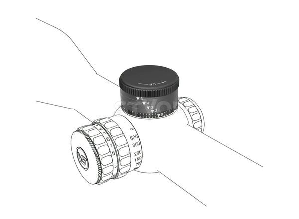Балістична турель Vector Optics Continental фото 3