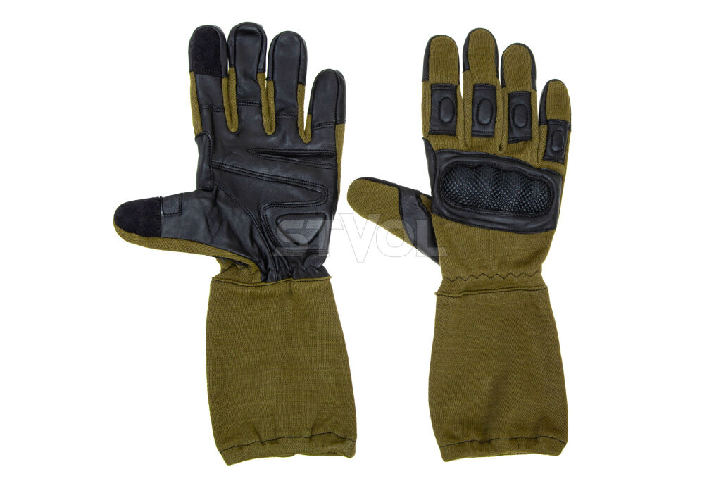 Перчатки тактические Armored Claw Breacher Olive Фото 3