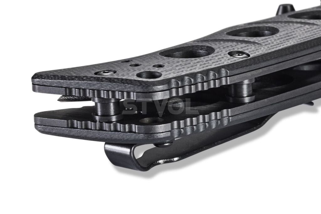 Ніж Benchmade "Sibert Mini Adamas", чорний фото 9