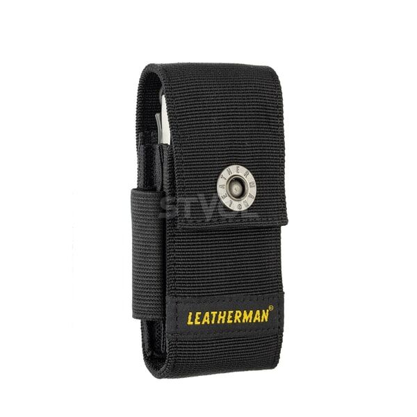 Чохол LEATHERMAN - Medium 4.25", чорний нейлон з кишеньками-гумками фото