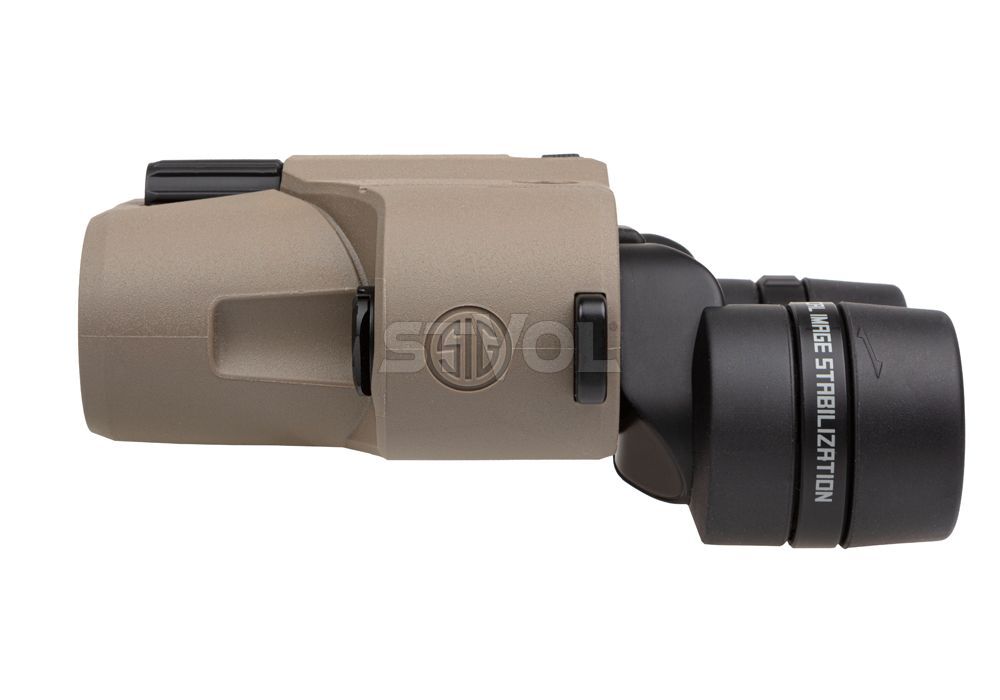 Бинокль Sig Optics ZULU6 HDX 10x30MM IMAGE STABILIZED, FDE Фото 3