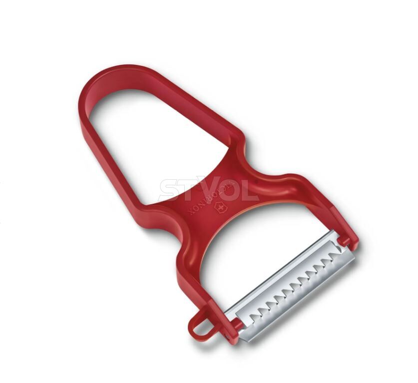 Овочечистка Victorinox RAPID, червона, РК для нарізки соломкою фото 3