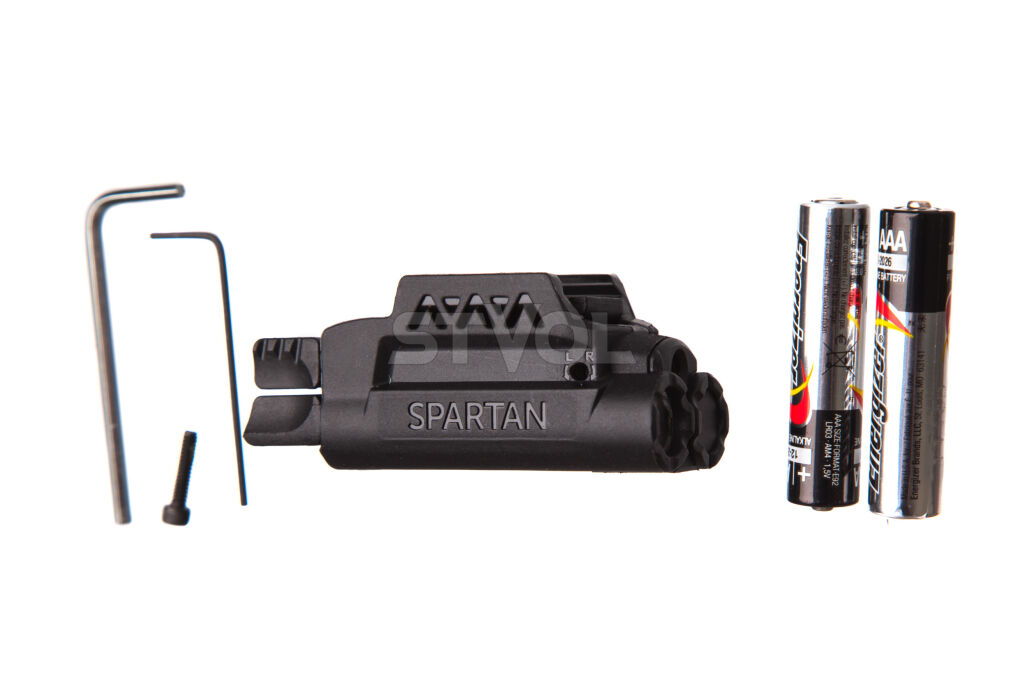 Лазерный целеуказатель LaserMax Spartan Combo (зелёный) фото 2