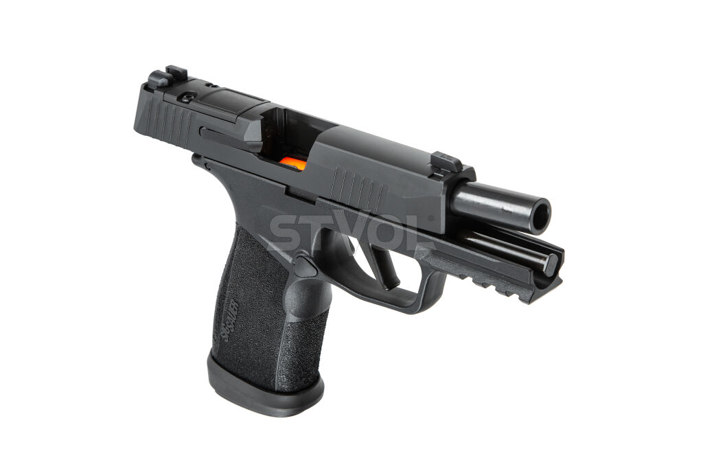 Пістолет спортивний Sig Sauer P365-XMACRO TACOPS 9MM, 3.7IN, BLK, (4) 17RD STEEL MAG, OR, MAGWELL фото 5
